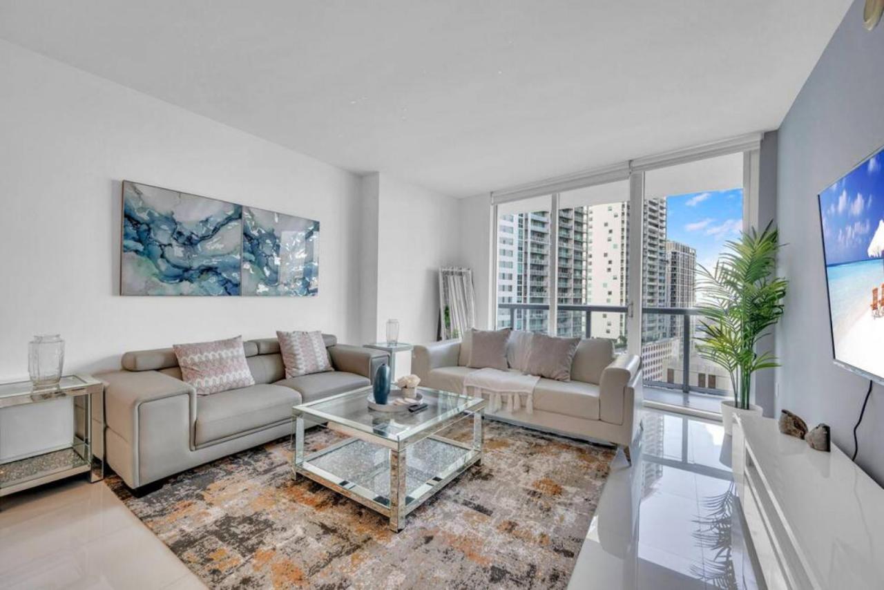 Modern 1 Bed Icon Brickell With Amazing Views Daire Miami Dış mekan fotoğraf