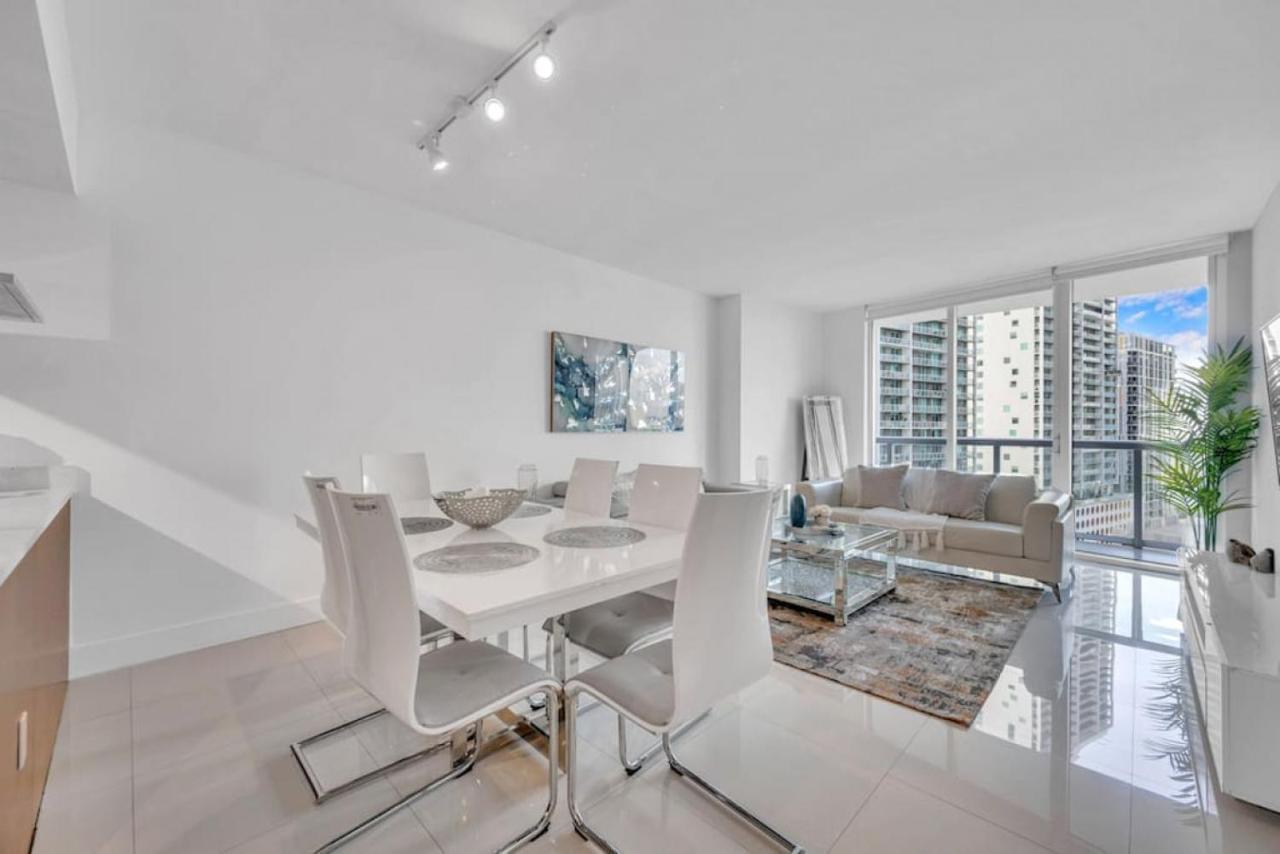 Modern 1 Bed Icon Brickell With Amazing Views Daire Miami Dış mekan fotoğraf