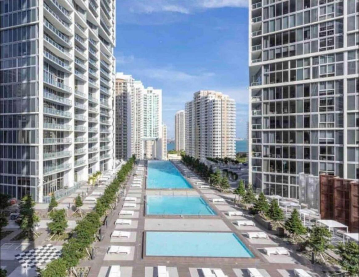 Modern 1 Bed Icon Brickell With Amazing Views Daire Miami Dış mekan fotoğraf