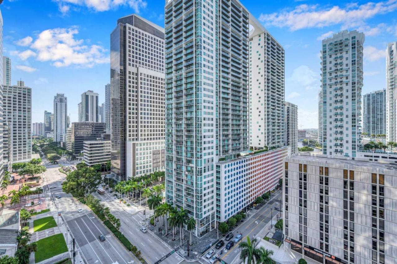 Modern 1 Bed Icon Brickell With Amazing Views Daire Miami Dış mekan fotoğraf