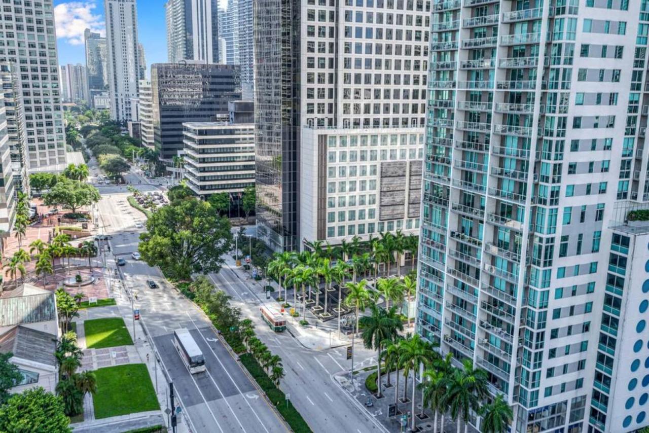 Modern 1 Bed Icon Brickell With Amazing Views Daire Miami Dış mekan fotoğraf