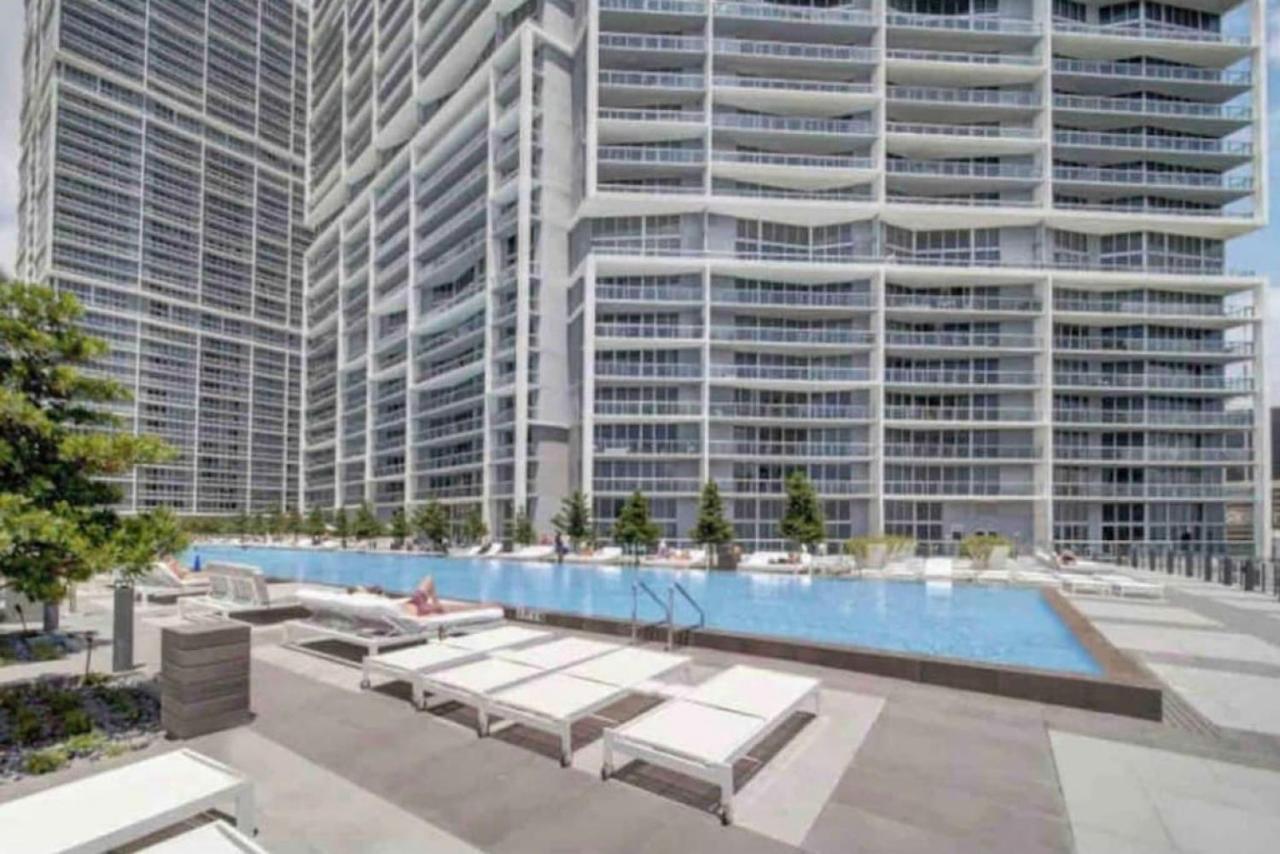 Modern 1 Bed Icon Brickell With Amazing Views Daire Miami Dış mekan fotoğraf